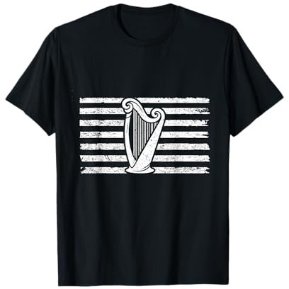 Harfenspieler Harfe T-Shirt