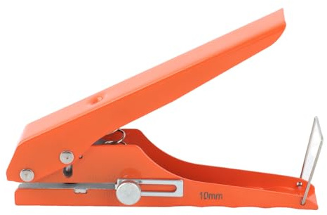 Depisuta Punch Puncher de un Hoyo, Puncher de Hoyos de Metal de 10 Mm con Diseño para Ahorro de Mano de Obra para Tarjetas de Papel de Papel Tarjetas de Arte de Arte