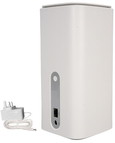 BONKZEBU WiFi 6 Router,Dual Band High Speed WiFi 6 5G CPE Router,5G Network and SIM Card Slot Dual Band,for Home Indoor Support for NSA SA (GB Plug)
