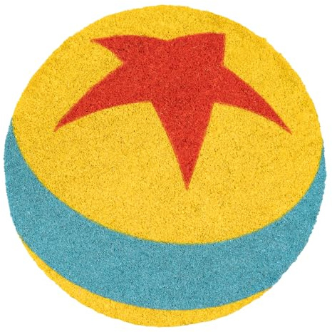 Grupo Erik Disney Pixar Felpudo Entrada casa Fibra de Coco | Alfombra exterior Impermeable, Felpudos originales Antideslizantes, Regalos para Fans, Merchandising Oficial (40x60cm)