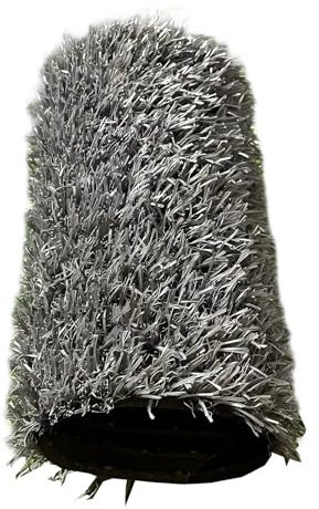 Césped artificial de colores for exteriores, resistente a la abrasión y antideslizante, for patio, jardín y terraza.(Gray-,2x2.5m(6.56x8.2ft))