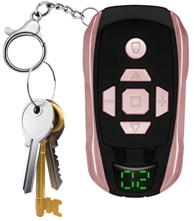 Tktouci Duplicatore telecomando per porta del garage | Multifrequenza flessibile, duplicatore di cancelli elettrici con telecomando, portachiavi, per fidanzato, moglie, marito, nonno, zio