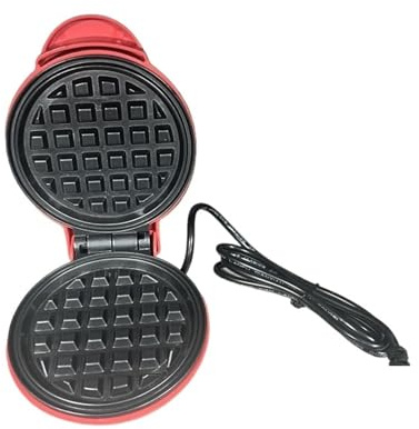 Gaufrier Multifonction En Forme De Cœur, Grille-pain Double Face Chauffant For Petit-déjeuner, Appareil Cuisson Portable For Les Fêtes Famille Facile à Nettoyer(Waffle)