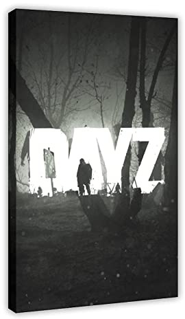 HHYWWD GemäLde Auf Leinwand Senza Cornice 40 * 60CM DayZ Video Game Poster Canvas Wall Art Pictures for Bedroom Wall Art Gifts Decor