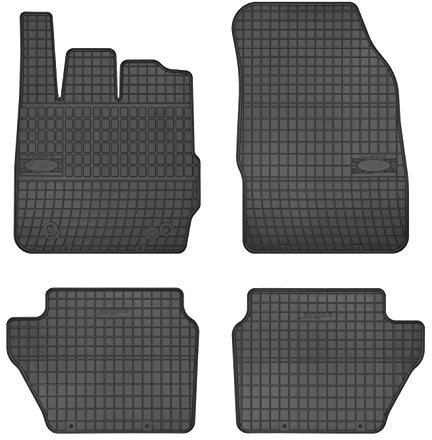 Frogum Goma Alfombrillas Auto felpudos felpudos exakter Ajuste 4 Piezas FO de 0306