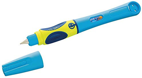 Pelikan 809184 Füller Griffix für Rechtshänder Neon Blau