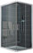 Cabine Paroi Douche 80x120 H185 Transparent 6mm mod. Alabama