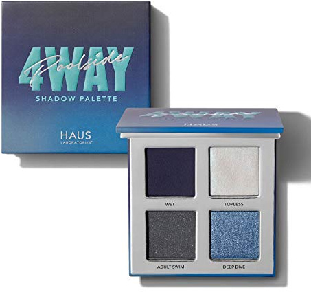 Haus Laboratories By Lady Gaga: FOUR-WAY SHADOW PALETTE GLAM ROOM PALETTE NO 1 FAME, 4er-Lidschattenpalette In 9 Nuancen Oder 10er-Palette Mit Matten, Metallischen Und Schimmernden Lidschatten