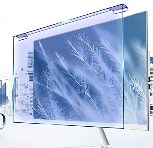 TGHY Anti Blaulichtfilter für 17-28 Zol Bildschirm Blaulichtfilter für Computermonitor Blockierung von Blaulicht 380 bis 495 nm Passend für LED LCD TV und PC Monitore,27in 16:9
