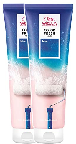 2er Wella Professionals Color Fresh Mask Blue 150 ml