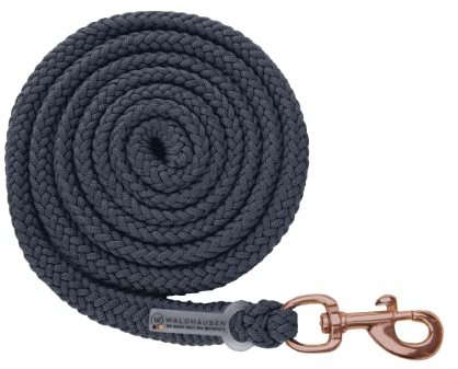 WALDHAUSEN Anbindestrick modern Rosé - Karabinerhaken, Nachtblau