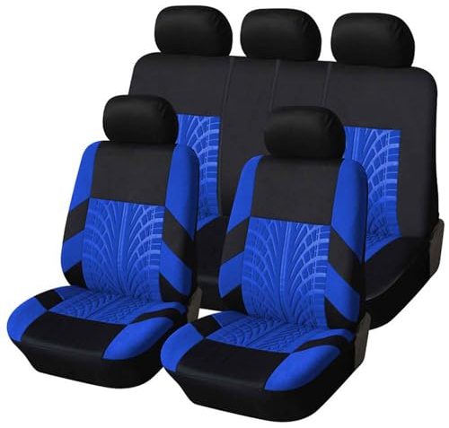 Autositzbezüge Full Set für Hyundai Tucson 2004 2005 2006 2007 2008 2009-2014, Auto Sitzschoner Schonbezüge für die Vordersitze & Rückbank Auto Sitzbezüge Airbag Geeignet Innendekorationszubehör