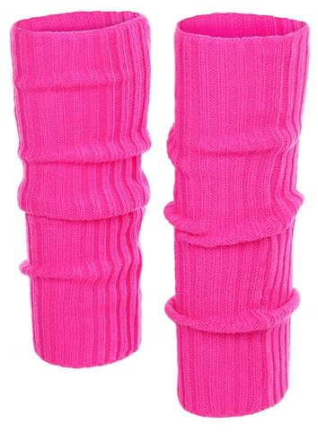 KarneLux Jambières sexy - Guêtre fluo pour les costumes des années 80-90 pour les fêtes à thème, le carnaval ou pour danser - Femmes taille unique