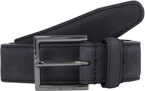 Tommy Hilfiger Herren Gürtel Hudson Nubuck 3,0 cm Ledergürtel
