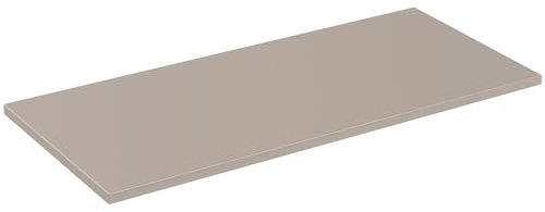Lomadox Waschtischplatte 120cm in Kaschmir beige, B/H/T ca. 120,6/2,2/46,5 cm