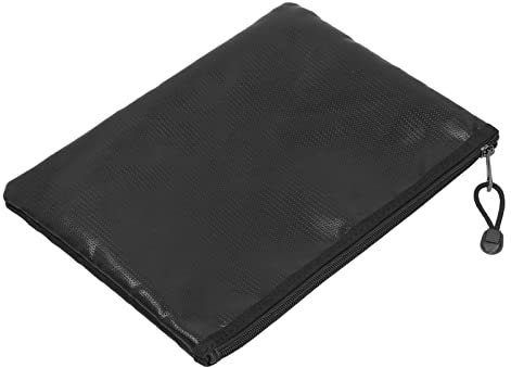 Feuerfeste Tasche, Aktentasche, Wasserdichte A4-Dokumententasche, Dokumentenhalter für Zuhause, Outdoor, Auto (Große Größe 34 * 25 * 3,5 cm)