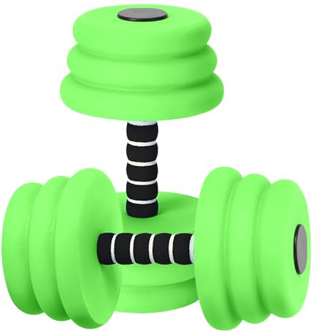 Poolvikt - sporthantlar | vattenhantlar för träning av poolen | Subbells Pond Fitness Equipment | 2 stycken vattenträning för män kvinnor vuxna barn