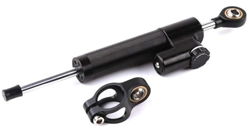 EQJSHL Staffa di Montaggio Ammortizzatore Sterzo Stabilizzatore per Moto per Y&amaha MT09 MT07 YZF R1 R6 FZ1 XJR1300 MT-07 Barre stabilizzatrici
