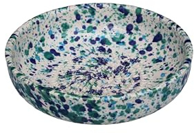 BEAMEL HOME Assiette à râpe en céramique fabriquée à la main Design décoratif Ustensile de cuisine Art fonctionnel Vaisselle artisanale (corail, grand)