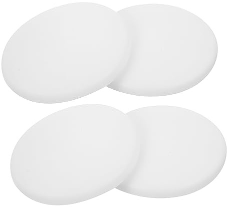 Toddmomy 4PCS Large Silicone Wall Protectors with Strong Adhesive Sound Dampening Door Stopper Pads for Impact Absorption and Wall Protection Moisture Resistant Suitable for Drywall