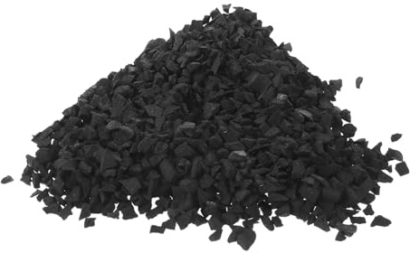Gatuida Relleno de Caucho Reciclado para Césped Sintético 1,9 Kg, Gránulos Finos de Caucho Granulado para Campos Deportivos, Amortiguación y Drenaje Rápido en Césped Artificial