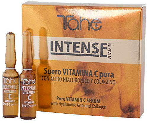 Tahe Intense Lifting Serum in Ampoules with Pure Vitamin C, Hyaluronic Acid and Collagen, 5 x 2 ml