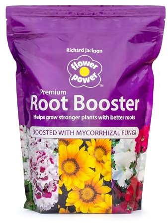Richard Jackson Flower Power Premium Natural Root Booster 1.5kg, with Mycorrhizal Fungi & Humates, grow Strong Roots, Healthy Plants & Vegetables with just one application, treats up to 300x9cm plants