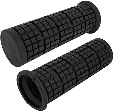 cyclingcolors Poignée vélo Confort 22mm 110mm Cycle antidérapant VTT Ville BMX Adulte Paire (Noir)