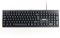 iggual – Clavier USB Filaire à Frappe silencieuse, 105 Touches en Disposition QWERTY espagnole, Couleur Noire, Taille Standard avec 3 voyants LED, Compatible avec Windows, Mac et Linux