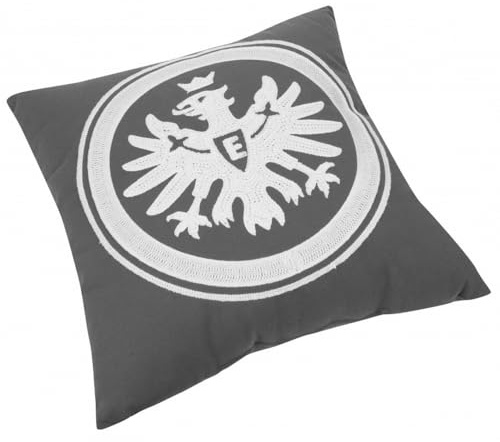 Eintracht Frankfurt Kissen Kopfkissen Dekokissen ** Canvas ** in 45x45 cm, 001.0720185