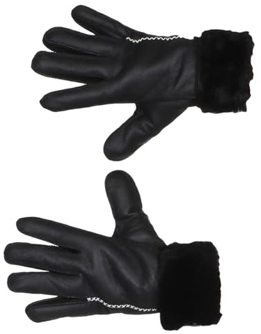 Harrys-Collection Damen Handschuh aus echtem Lammfell