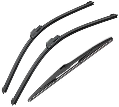 Auto Car Wipers 3PCS, 22+21+16 Front And Rear Replacement for TOYOTA Prado 120 J120 2002-2009, Windshield Wiper Blades Original Equipment Wiper Blade, That Meet OEM Quality Easy DIY Install