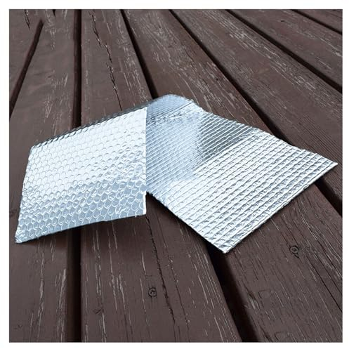 Lámina Reflectante para Calefacción, Protección contra el Frío y para Oscurecer - Aislante Terminco, Rollo de Aislante en Hoja Revestimiento Aluminizado, para Paredes, Techo, Suelo, Buhardillas ( Size