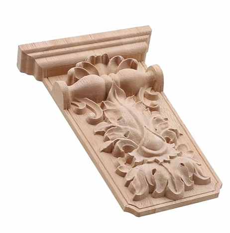 20 x 13 cm/7,9 x 5,1 Zoll Holz Geschnitzte Möbelbeine, dekorative Holzfüße, Ersatz for Schrank, Kleiderschrank, Stuhl, Couch, Bücherregal, Couchtisch