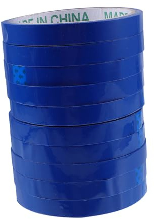 Ruban Adhésif pour Paquet de Fermeture 10 Rouleaux Bopp Bleu