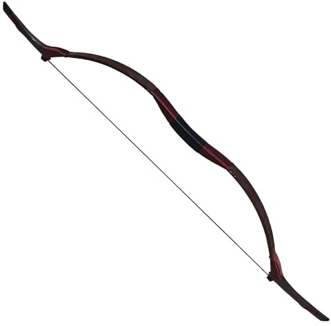 Traditionelles Bogenschießen Handgefertigt 30-50 lbs Recurve Bogen Langbogen (55lbs)