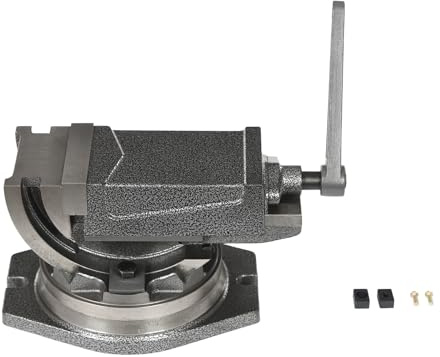 Tornillo para taladro de columna de apertura 80 mm, tornillo de banco de trabajo, fuerza de sujeción máx. 19KN, Robusto Pilar Banco Taladro, Adecuado Rectificadoras, Fresadoras, Casas, Fábrica Y Uso