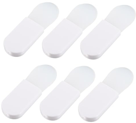 PRETYZOOM 6 pièces Pinceaux Silicone Visage Petits Manchons Souples pour Masque Facial Pratique et Application Facile et Soin Doux Peau