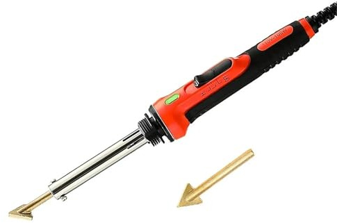 Saldatore Pistola Riparazione Macchina Saldatore per riparazione paraurti auto, kit per saldatura plastica,strumento per lisciatura, cintura in PP, bastoncino per riparazione plastica(A)