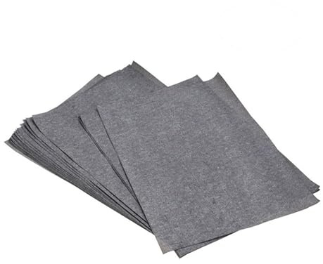 GALPADA Graphit Kohlepapier 25 Blatt Transferpapier zum Übertragen von Entwürfen Papier und Leinwand für Bastelprojekte und Kunst mit Kohlenstoffbeschichteter Oberfläche