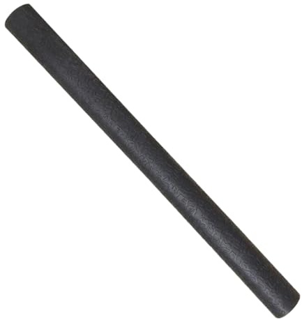 Homyl Pool Queue Griffband Billard Queue Gummi Griffumwicklung rutschfest Texturiert Flexibel für Optimalen Halt für Anfänger Professionelle Spieler 30cm, Schwarz