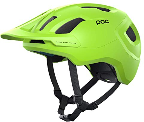 POC Axion Spin Fahrradhelm, Fluorescent Yellow/Green Matt, M-L (55-58cm)