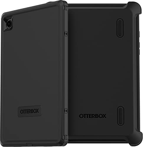 OtterBox Defender Hülle für Samsung Galaxy Tab A8, Schwarz | ultrarobuste Schutzhülle mit integriertem Displayschutz, 2x getestet nach Militärstandard