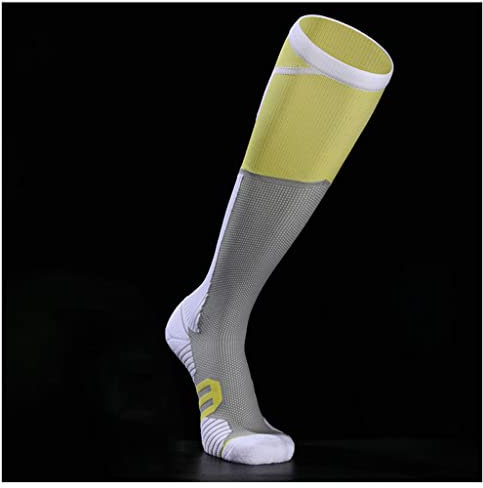 rutschfeste Fechtsocken, Langer Schlauch über dem Knie, hohe elastische Kompressions-Fechtsocken, professionelle rutschfeste Wettkampf-Trainingssocken für Kinder und Erwachsene