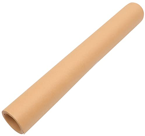 VICASKY 1rolle Kraftpapierrolle Für Kreative Projekte Braunes Packpapier Für Bastelarbeiten Geschenkverpackungen Malen Und Umzug Robust Und Vielseitig Einsetzbar
