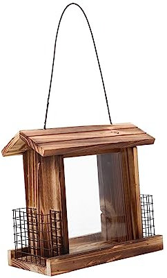 BESPORTBLE Mangeoire À Oiseaux Dextérieur pour Décoration De Jardin Suspendue Outil Dalimentation pour Oiseaux Nichoir Décoratif