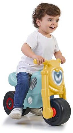 FEBER - Motofeber Casual, Laufrad in Motorradform mit einem Design, das Entspannung vermittelt. Stabil und sicher, geeignet für Kinder von 18 Monaten bis 3 Jahren, Famosa (FED30000)