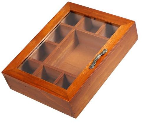 SOESFOUFU Kasten Box Erhalten Schmuckkästchen Aus Holz Kleine Schmucktruhe Schatz-andenkenbox Aus Holz Aufbewahrungshalter Für Kosmetika Rustikale Showregal Aufbewahrungskiste Acryl Bilden