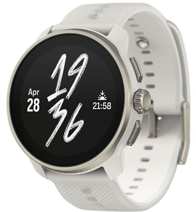 SUUNTO Race S Orologio Sportivo Donne Uomo, GPS Running Activity Tracker, Bi-Band GNSS, Offline Map, AMOLED Touch Schermo, Smartwatch Cardiofrequenzimetro Altimetro, 95+ Sports, Autonomia 13 Giorni