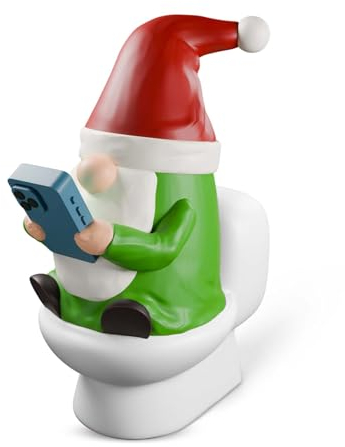 Cuayaes Nani da Giardino per Esterno, Divertente Decorazioni Giardino per Esterno Impermeabile in Resina, Gnomi da Giardino Statua per Patio Terrazza o Interno Decorativo